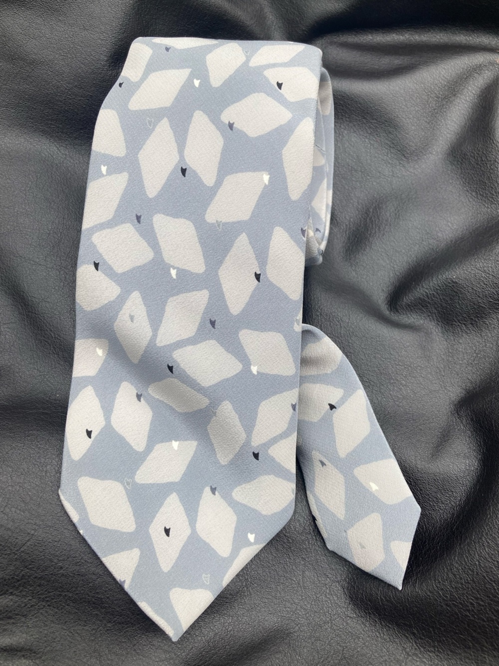 Silk Geometric Vintage Tie